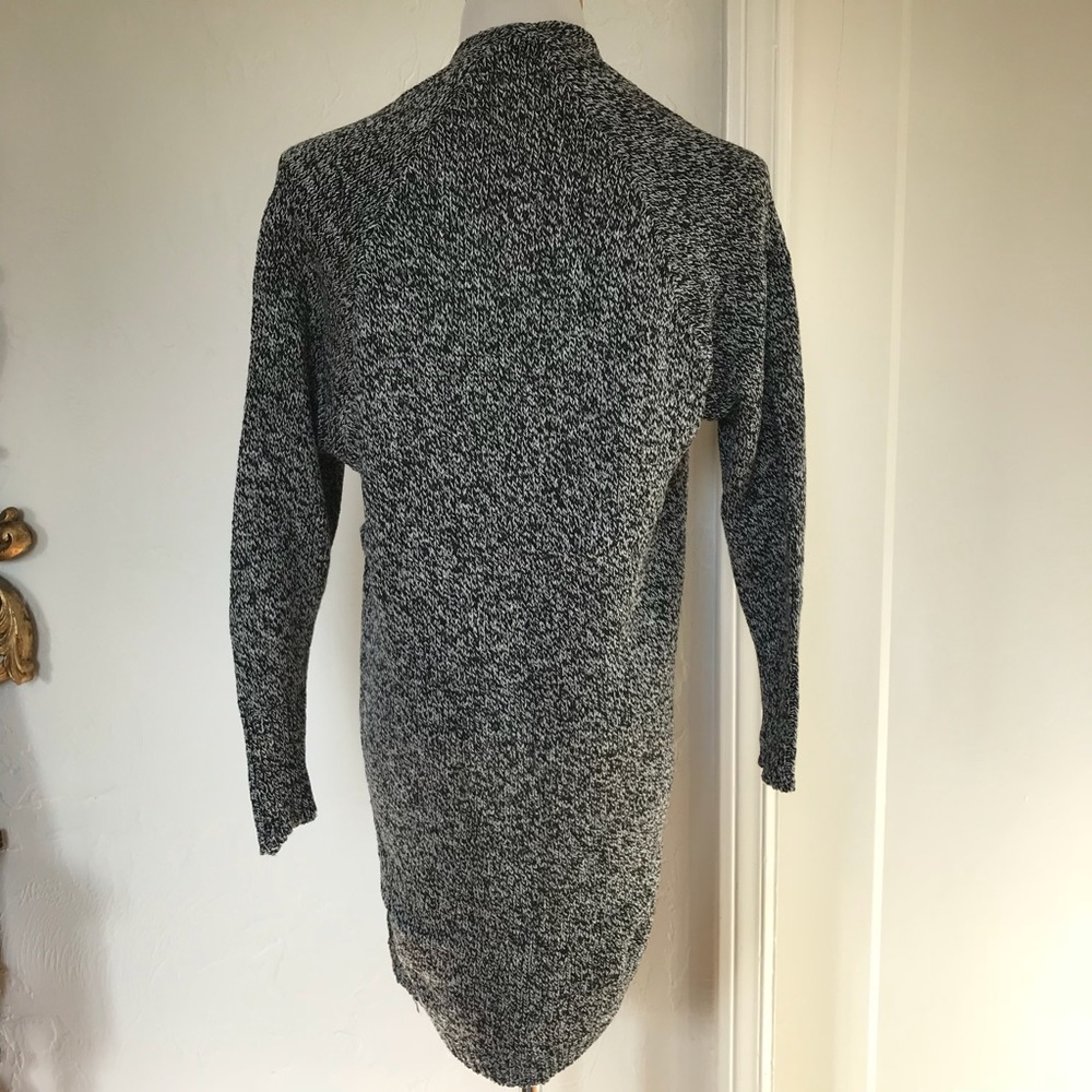 Marled black and grey sweater - Picture 5 of 7
